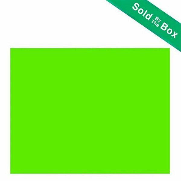 Roomfactory Bazic    22&quot; X 28&quot; Fluorescent Green Poster Board, 25PK RO975920
